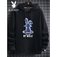 花花公子卫衣男2022春秋季连帽潮牌新款男士宽松休闲港风长袖上衣