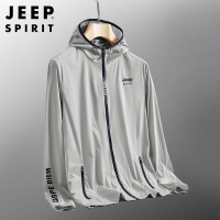 JEEP SPIRIT户外防晒衣夏季轻薄皮肤衣防晒运动风衣防晒服