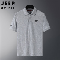 JEEP SPIRIT 短袖POLO衫男夏季新款休闲翻领纯棉男装短袖T恤7070