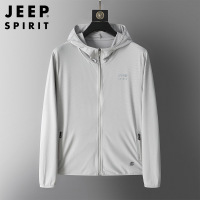 JEEP SPIRIT防晒外套 夏季防晒衣 速干皮肤衣 弹力透气冰丝皮肤衣
