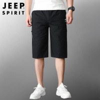 JEEP SPIRIT夏季休闲裤男士夏季宽松短裤新款五分裤运动裤7068