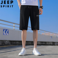 JEEP SPIRIT运动短裤男夏健身裤子冰感速干裤训练跑步五分裤7087