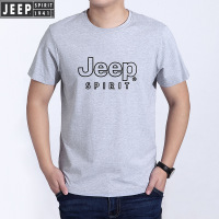 JEEP SPIRIT夏季男装短袖T恤休闲大码半袖衫圆领短袖体恤3030