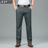 JEEP SPIRIT春夏款休闲裤男青年直筒裤大码休闲男裤长裤子266