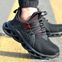 劳保鞋男工作鞋防砸防刺穿轻便防臭工地鞋安全鞋女钢头夏季天透气