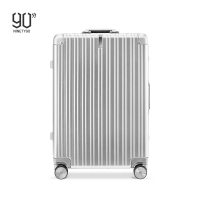 90分20寸行李箱男女商务铝框旅行箱24寸大容量拉杆箱轻音万向轮