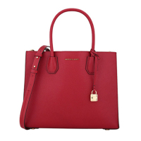 MICHAEL KORS迈克·科尔斯 mk女包杨幂同款皮革大号MERCER单肩手提包斜跨包 30F6GM9T3L