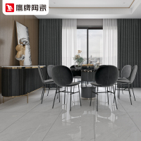 鹰牌瓷砖大板砖通体大理石瓷砖600x1200客厅电视背景墙 爵士白