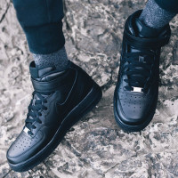 美国代购 耐克男鞋NIKE AIR FORCE 1 AF1空军一号男士解构 蛇纹 换钩 骷髅联名休闲板鞋运动鞋