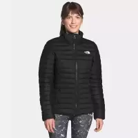 北面(The North Face)女士Stretch Down系列 700填充鹅绒 冬季保暖舒适轻便羽绒服女