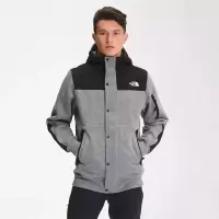 北面(The North Face)男士Highrail Fleece 抓绒连帽衫 轻便保暖舒适透气 抓绒 软壳衣男