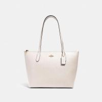 蔻驰COACH 奢侈品女包 新款Zip Top Tote 时尚休闲百搭 淑女风斜挎手提包女4454 IMCHK