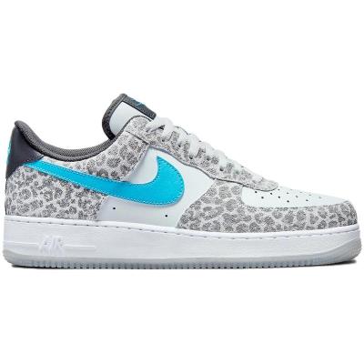 耐克NIKE 男鞋正品 新款 AF1 Low Leopard空军一号 简约百搭 休闲板鞋男DJ6192-001