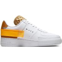 耐克NIKE 男鞋正品 新款 AF1 Type White空军一号 简约百搭 休闲板鞋男AT7859-100