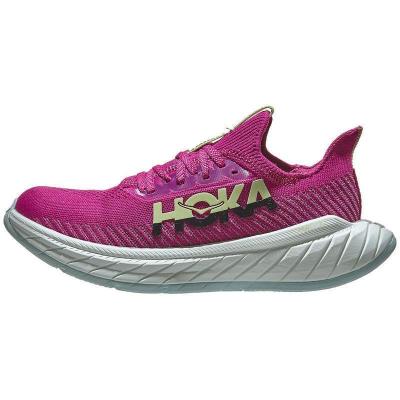 HOKA One One 女鞋 22年新款Carbon X 3 时尚百搭透气舒适 运动休闲跑步鞋女HOCX3W2065B