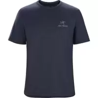 始祖鸟Arc'teryx 男子 新款Emblem Wool T-Shirt 透气舒适吸汗短袖 户外运动休闲速干T恤男