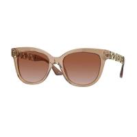 范思哲Versace太阳镜 奢侈品棕色渐变全框 夏季防紫外线 全框太阳镜墨镜女VE4394