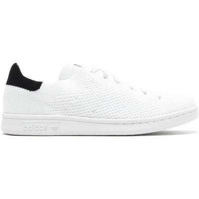 [限量]阿迪达斯Adidas 男鞋Stan Smith Primeknit White 时尚休闲百搭运动板鞋男