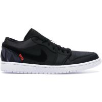 [限量]耐克 AJ 男鞋 Jordan 1 Low PSG Paris防滑缓震抗冲击 运动休闲低帮篮球鞋男