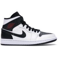 [限量]耐克 AJ1 女鞋Jordan 1 Mid Reverse时尚百搭潮流送女友礼物休闲篮球鞋女BQ6472-101