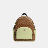 [官方正品]蔻驰COACH 奢侈品 新款Court时尚女士帆布背包单肩包5671