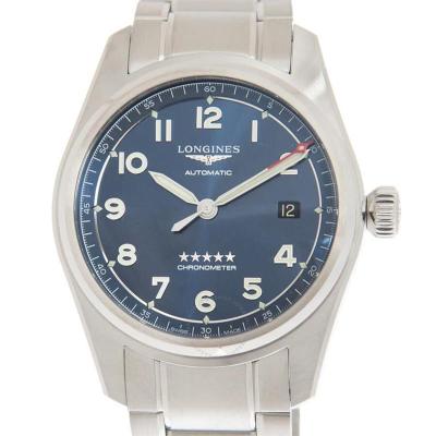 [官方正品]浪琴LONGINES 瑞士名表 Spirit系列 自动计时码表蓝色表盘男士手表L38104936