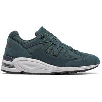 [官方正品]新百伦New Balance 990系列 男士运动休闲时尚百搭运动跑鞋 深蓝绿色 M990DRK2