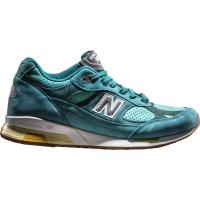 [官方正品]新百伦New Balance 991.5系列 男士运动休闲时尚百搭运动跑鞋 蓝绿色 M991.5CNP