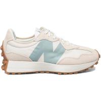 [官方正品]新百伦New Balance 327系列 女士运动时尚潮流休闲跑步鞋 月光白/风暴蓝 WS327HG1