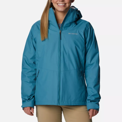哥伦比亚(columbia) 女士运动户外 gulfport 防水透气可换装冲锋夹克