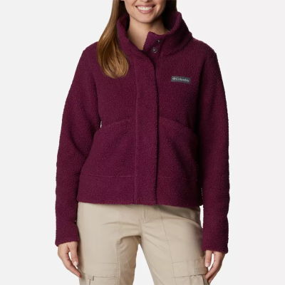 哥伦比亚(Columbia) 女士户外运动 Panorama 保暖舒适抓绒夹克 2012651