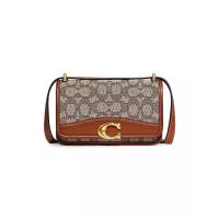 蔻驰(COACH) Bandit Monogram Jacquard 经典时尚印花斜挎包单肩包