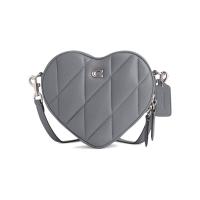 蔻驰(COACH) Quilted Leather Heart 时尚百搭 简约日常 皮革斜挎包单肩包