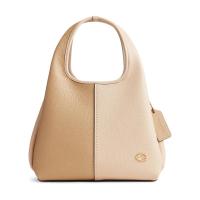 蔻驰(COACH) Leather Lana Shoulder Bag 23时尚百搭拼色皮革单肩包