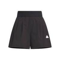 adidas SPORTSWEAR SHORTS 中腰纯色宽松休闲短裤女款黑色9932929