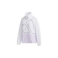 阿迪达斯adidas Track Top 休闲时尚耐磨舒适运动夹克外套女款白色1116046