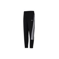 阿迪达斯adidas M Fi 3s Pant 三条纹束脚透气舒适时尚休闲裤运动长裤男款黑色1855159