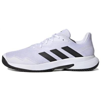 阿迪达斯adidas Courtjam Control 舒适耐磨时尚运动鞋运动风网球鞋白黑色2392583