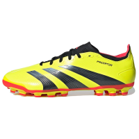 adidas Predator League 2G/3G FG/AG 人造草坪减震耐磨足球鞋男女同款黄黑色IF3209