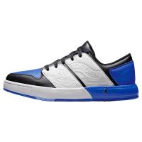 Jordan Nu Retro 1 Low "Sport Royal" 皮革防滑耐磨低帮复古篮球鞋白黑蓝3854782