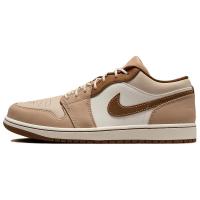 Jordan Air Jordan 1 Low Premium 耐磨透气低帮复古篮球鞋男款褐色9969825