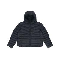 Nike Sportswear Windrunner 轻薄连帽羽绒服运动夹克外套冬季女款黑色1140531