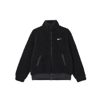 耐克Nike官方正品 女装休闲运动保暖立领羊羔绒外套夹克 3683310