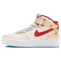 耐克NIKE 官方正品 Air Force 1防滑耐磨中帮复古篮球鞋休闲鞋 FZ5521-161