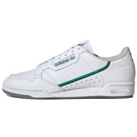 海外代购 Adidas Continental 80 男女同款 防滑耐磨低帮系带板鞋 EF5990