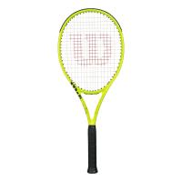 Wilson 威尔胜 100L V2.0 亮霓虹黄锦标赛球拍网球拍新款清新复古亮黄色专业拍