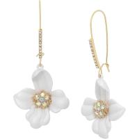 Betsey Johnson 贝奇约翰逊 Flower Dangle 女式时尚潮流简约耳饰 海外购专柜耳坠