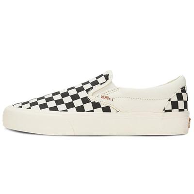 VANS 范斯 slip-on VR3 棋盘格一脚蹬接头潮流男女款轻便耐磨低帮板鞋 VN0007NC1KP