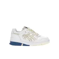 亚瑟士(ASICS)新款女式圆头运动跑鞋正面系带标识点缀时尚舒适