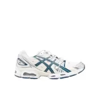 亚瑟士(ASICS)圆头系带皮革跑步鞋运动休闲透气耐磨男鞋